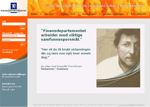 Rekrutteringsportal for Finansdepartementet