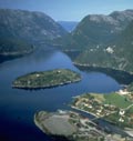 Flyfoto, Fors�ksstasjon Matre