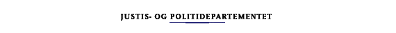Justis- og politidepartementet