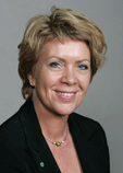 Minister of
  Local Government and Regional Development Åslaug Marie Haga
