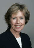Minister of
  Defence Anne-Grete Strøm-Erichsen