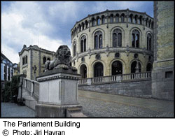 Picture of tha parliament building