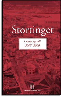 Omslag p&aring; boken "Stortinget i navn og tall 2005-2009"