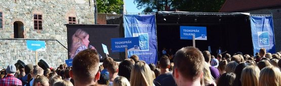 Banner tegn og tolk - © Vibeke Ann Pettersen, HiST Banner tegn og tolk