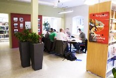 Leseplasser og gruppearbeidsplasser