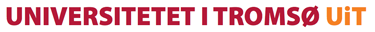 Logo for Universitetet i tromsø