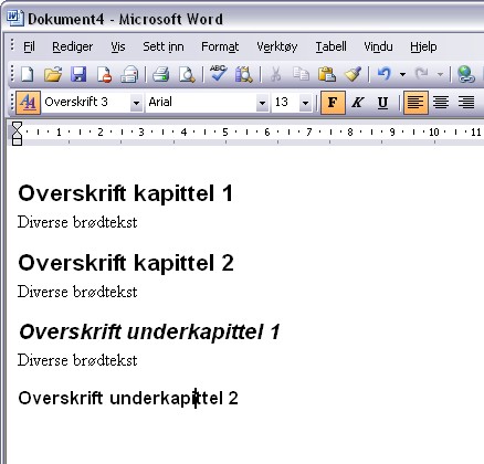 overskrifter/overskrift6 - Copyright: brukersenter@hist.no