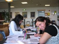 Hilde på skolen
