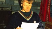 Rektor Helge Klungland som student på 90-tallet