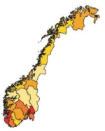 Eksempel på administrativt kart 