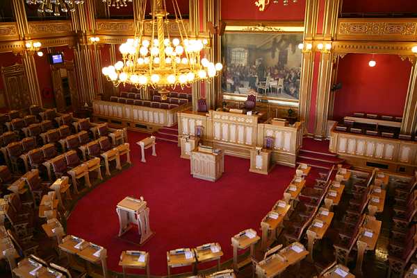 Stortinget akkurat nå